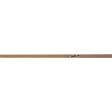 Lorell Cork Strip Bulletin Bar - 48" Width - Cork Surface - Self-healing, Fade Resistant, Self-sealing - Anodized Aluminum Frame - 3 / Bundle