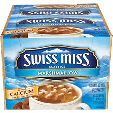 Swiss Miss&reg; Milk Chocolate Hot Cocoa Mix - Powder - 0.73 oz - 50 / Box