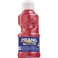 Prang Ready-to-Use Washable Metallic Paint - 8 fl oz - 1 Each - Metallic Red