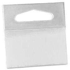 3M Pad Hang Tabs - 10 Tab(s) - 2" Tab Height x 2" Tab Width - Self-adhesive - Clear Polyester Tab(s) - 50 / Box