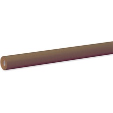 Fadeless Bulletin Board Art Paper - ClassRoom Project, Home Project, Office Project - 48"Width x 50 ftLength - 1 / Roll - Brown