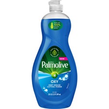 Palmolive Ultra Dish Soap Oxy Degreaser - Concentrate Liquid - 20 fl oz (0.6 quart) - 1 Each - Blue