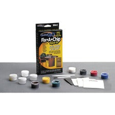 Master Mfg. Co ReStor-It&reg; Quick20&trade; Fix-A-Chip Repair Kit - 7 Intermixable Colors, Mixing Cup, Applicator, Color Mixing Guide