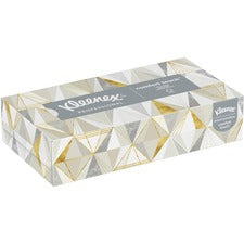 Kleenex Facial Tissue - Flat Box - 2 Ply - 8.40" x 8.60" - White - 125 - 125 / Box