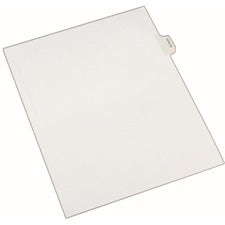 Avery&reg; Index Divider - 25 x Divider(s) - Side Tab(s) - Exhibit M - 1 Tab(s)/Set - 8.5" Divider Width x 11" Divider Length - Legal - 8.50" Width x 11" Length - White Paper Divider - 1