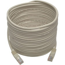 Tripp Lite 25ft Cat5e / Cat5 350MHz Molded Patch Cable RJ45 M/M White 25' - 25 ft Category 5e Network Cable - First End: 1 x RJ-45 - Male - Second End: 1 x RJ-45 - Male - Patch Cable - White - 1 Each