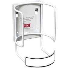 PDI Sani-Bracket Mounting Bracket - White - 1 Each