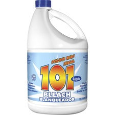 KIK 101 Regular Bleach - 128 fl oz (4 quart) - 1 Bottle - Clear