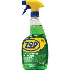 Zep All-purpose Cleaner/Degreaser - Ready-To-Use Spray - 32 fl oz (1 quart) - Bottle - 1 Each - Green