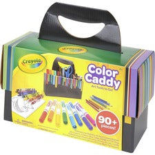 Crayola Color Caddy 90 Art Tools in a Storage Caddy - Art, Craft, Coloring, Art Project - 90 Piece(s) - 1 / Kit