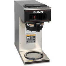 BUNN VP17-1 Coffee Brewer - 1600 W - 2 quart - 12 Cup(s) - Multi-serve - Stainless Steel - Stainless Steel Body