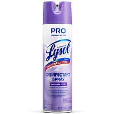 Professional Lysol Lavender Disinfectant Spray - Spray - 19 oz (1.19 lb) - Lavender Scent - 1 Each - Clear