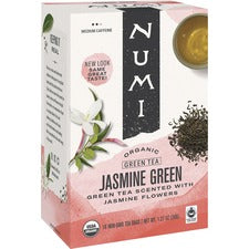 Organic Teas And Teasans, 1.27 Oz, Jasmine Green, 18/box