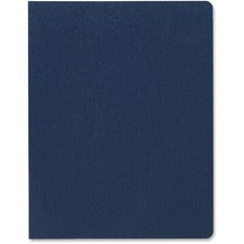 GBC Designer Letter Presentation Cover - 8 3/4" x 11 1/4" - Poly - Navy - 25 / Pack