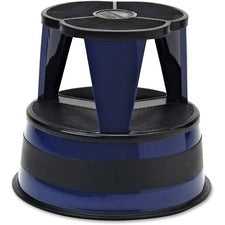 Cramer Original All-steel Kik-Step Stool - 350 lb Load Capacity - 16" x 16"14.3" - Blue