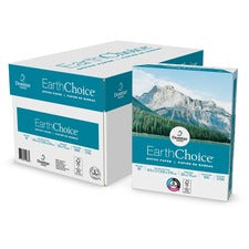 EarthChoice Office Paper - Letter - 8 1/2" x 11" - 20 lb Basis Weight - 5000 / Carton - FSC
