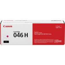 Canon 046H Original High Yield Laser Toner Cartridge - Magenta - 1 Each - 5000 Pages