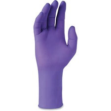 Purple Nitrile Exam Gloves, 310 Mm Length, Large, Purple, 500/carton