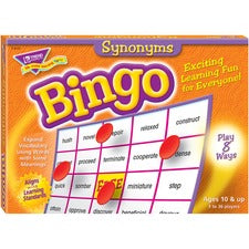 Trend Synonyms Bingo Game - Theme/Subject: Learning - Skill Learning: Language - 9-13 Year