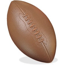 Coated Foam Sport Ball, For Football, Playground Size, Brown