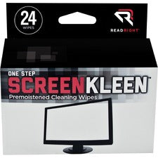 Onestep Screen Cleaner, 5 X 5, Unscented, 24/box