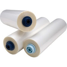 GBC EZ Load Blue End Cap Laminating Roll Film - Laminating Pouch/Sheet Size: 25" Width x 500 ft Length x 1.50 mil Thickness - Matte - Clear - Polyester - 2 / Box