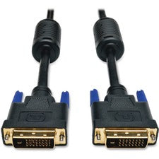 Dvi Dual Link Cable, Digital Tmds Monitor Cable, 6 Ft, Black