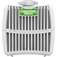 Genuine Joe Air Refreshener Refill Cartridge - Cucumber Melon - 12 / Carton - Long Lasting, Odor Neutralizer