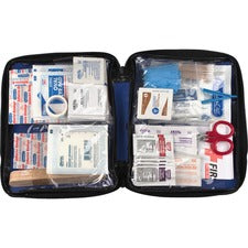 Soft-sided First Aid Kit For Up To 25 People, 195 Pieces, Soft Fabric Case