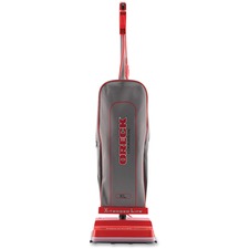 U2000rb-1 Upright Vacuum, 12" Cleaning Path, Red/gray