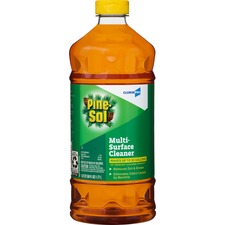 CloroxPro&trade; Pine-Sol Multi-Surface Cleaner - Concentrate Liquid - 60 fl oz (1.9 quart) - Pine Scent - 1 Each - Amber