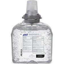 PURELL&reg; Hand Sanitizer Gel Refill - 40.6 fl oz (1200 mL) - Kill Germs - Hand, Skin - Clear - 1 Each