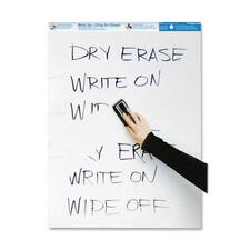 Rediform Write-On Cling Sheets - 35 Sheets - Plain - Glue - 27" x 34" - White Paper - Micro Perforated, Self-adhesive - 1 Each