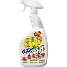 Krud Kutter Graffiti Remover - Ready-To-Use Spray - 32 fl oz (1 quart) - 1 Each - Clear