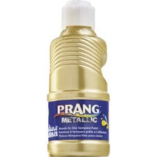 Prang Ready-to-Use Washable Metallic Paint - 8 fl oz - 1 Each - Metallic Gold