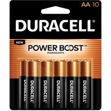 Power Boost Coppertop Alkaline Aa Batteries, 10/pack