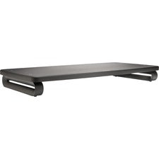 Kensington SmartFit Extra Wide Monitor Stand - Up to 27" Screen Support - 39 lb Load Capacity - Flat Panel Display Type Supported - 2" Height x 24" Width x 11.8" Depth - Black