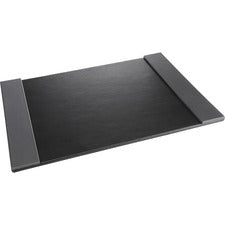 Monticello Desk Pad, With Fold-out Sides, 24 X 19, Black