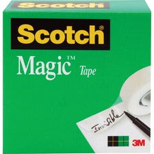 Scotch Invisible Magic Tape - 72 yd Length x 1" Width - 3" Core - 1 / Roll - Matte Clear