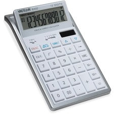 6400 Desktop Calculator, 12-digit Lcd