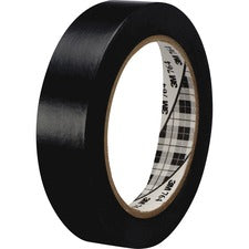 3M General-Purpose Vinyl Tape 764 - 36 yd Length x 1" Width - 5 mil Thickness - Rubber - 4 mil - Polyvinyl Chloride (PVC) Backing - 1 / Roll - Black