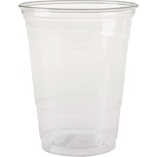 Solo 16 oz. Plastic Party Cups - 16 fl oz - Round - 1000 / Carton - Translucent - Polystyrene - Cold Drink, Party, Soda, Juice, Concession Stand