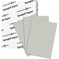 Springhill Multipurpose Card Stock - 92 Brightness - Letter - 8 1/2" x 11" - 110 lb Basis Weight - Smooth, Vellum - 250 / Pack