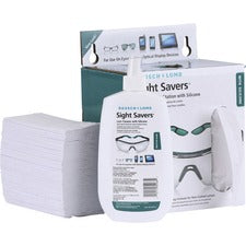 Sight Savers Lens Cleaning Station, 16 Oz Plastic Bottle, 6.5 X 4.75, 1,520 Tissues/box