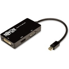 Keyspan Mini Displayport To Vga/dvi/hdmi All-in-one Adapter/converter, Thunderbolt 1 And 2, 6"