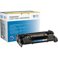 Elite Image Remanufactured Laser Toner Cartridge - Alternative for HP 87A (CF287A) - Black - 1 Each - 9000 Pages