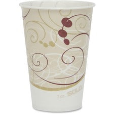 Solo Waxed Paper Cups - 7 fl oz - 20 / Carton - Beige - Paper - Milk Shake, Smoothie