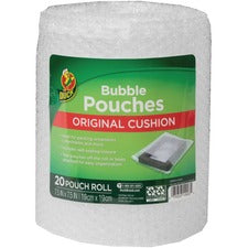 Duck Bubble Pouch Mailers - 7.50" Width - Self-sealing, Moisture Proof, Easy to Use - Clear
