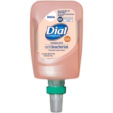 Antibacterial Foaming Hand Wash Refill For Fit Manual Dispenser, Original, 1.2 L, 3/carton