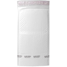 Sealed Air Tuffgard Premium Cushioned Mailers - Bubble - #00 - 5" Width x 10" Length - Peel & Seal - Poly - 25 / Carton - White
